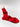 Kniestrümpfe aus ägyptischer Baumwolle Rosso