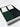 Gift Box: Egyptian Cotton Knee-High - Verdone, Nero